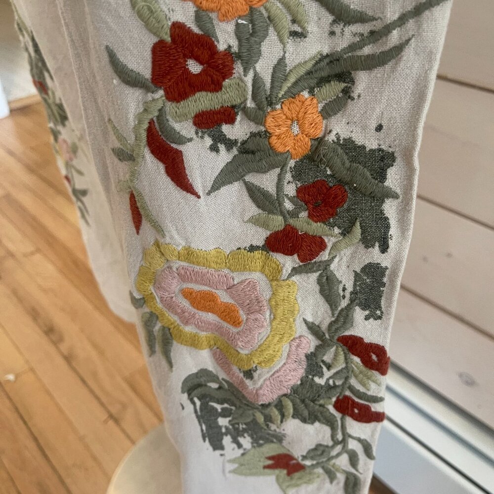 Anthropologie Pilcro Botanical Slim Linen Beach Cargo Pants NWT Size… - Picture 8 of 11